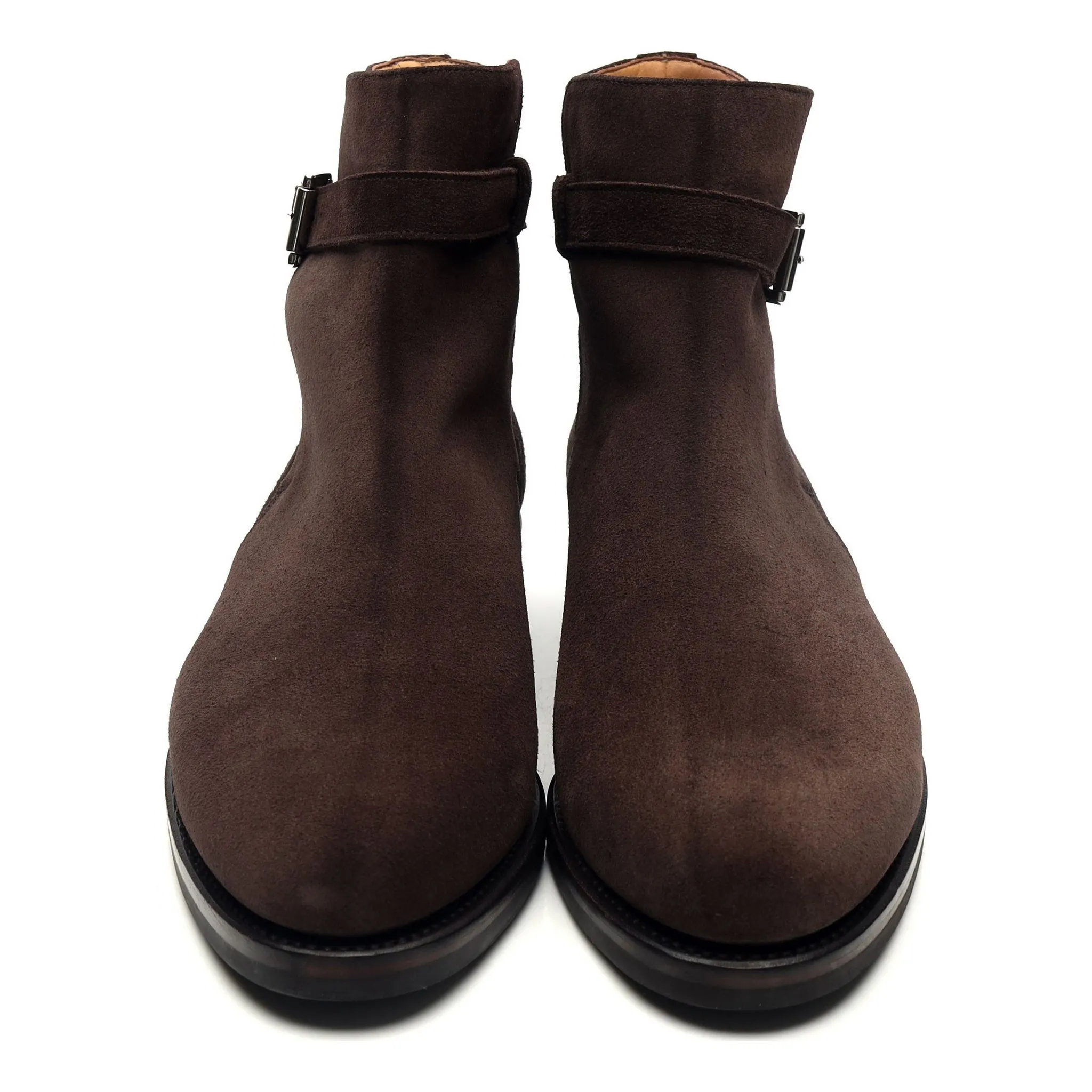 '513' Dark Brown Suede Jodhpur Boots UK 9 F