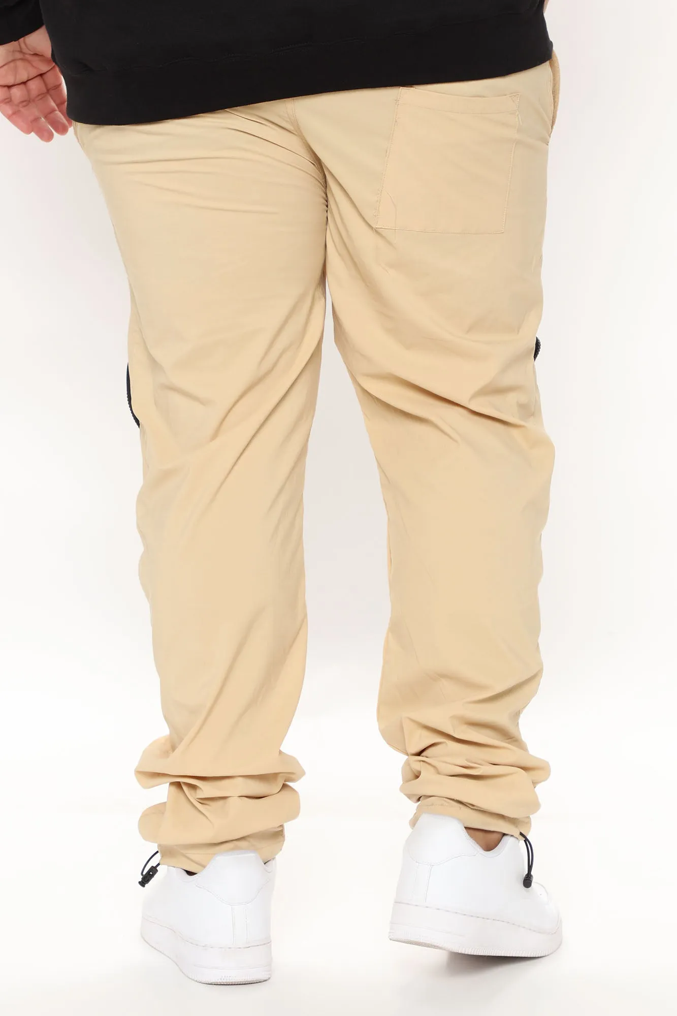 All Around Zipper Cargo Pants - Khaki