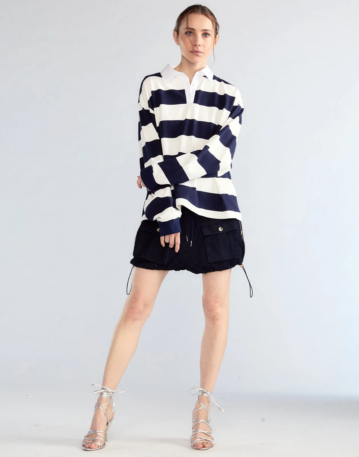 Ardie Striped Rugby Shirt