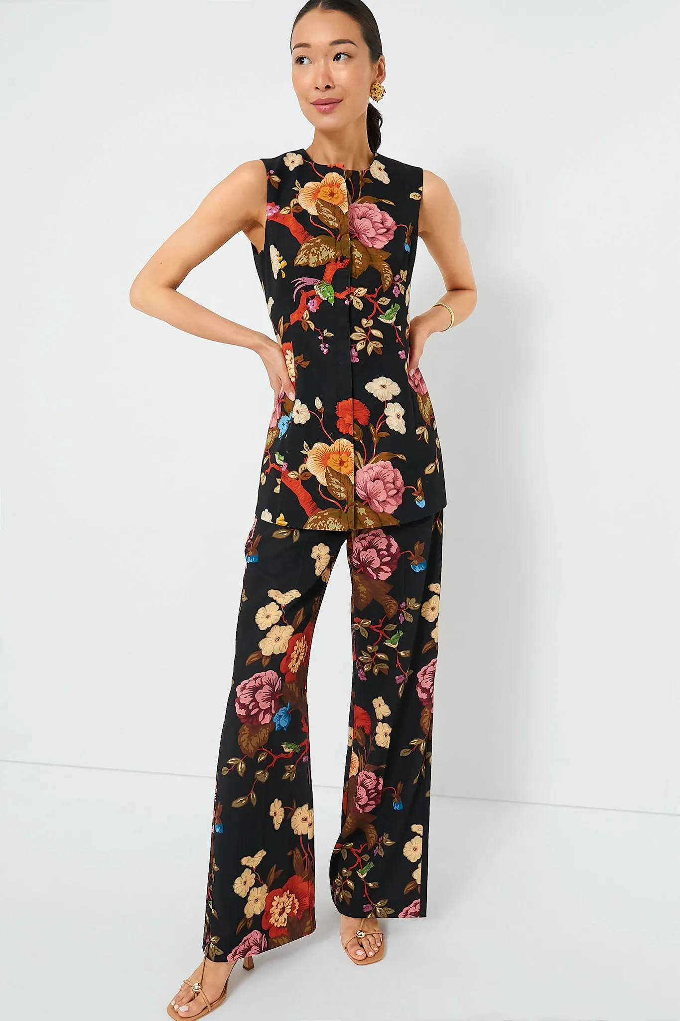 Baroque Floral Erin Pants