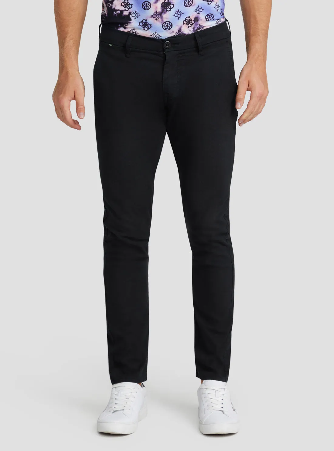 Black Daniel Slim Chino Pants