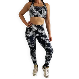 Black Noize Sports Bra & Legging Set