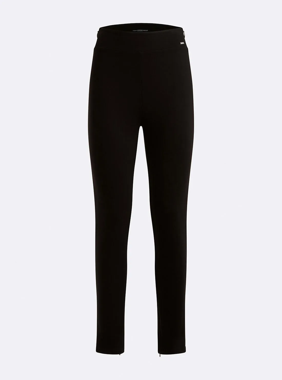 Black Priscilla Faux-Leather Pants