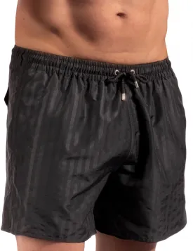 BLU 2256 SHORTS -BLACK STRIPE