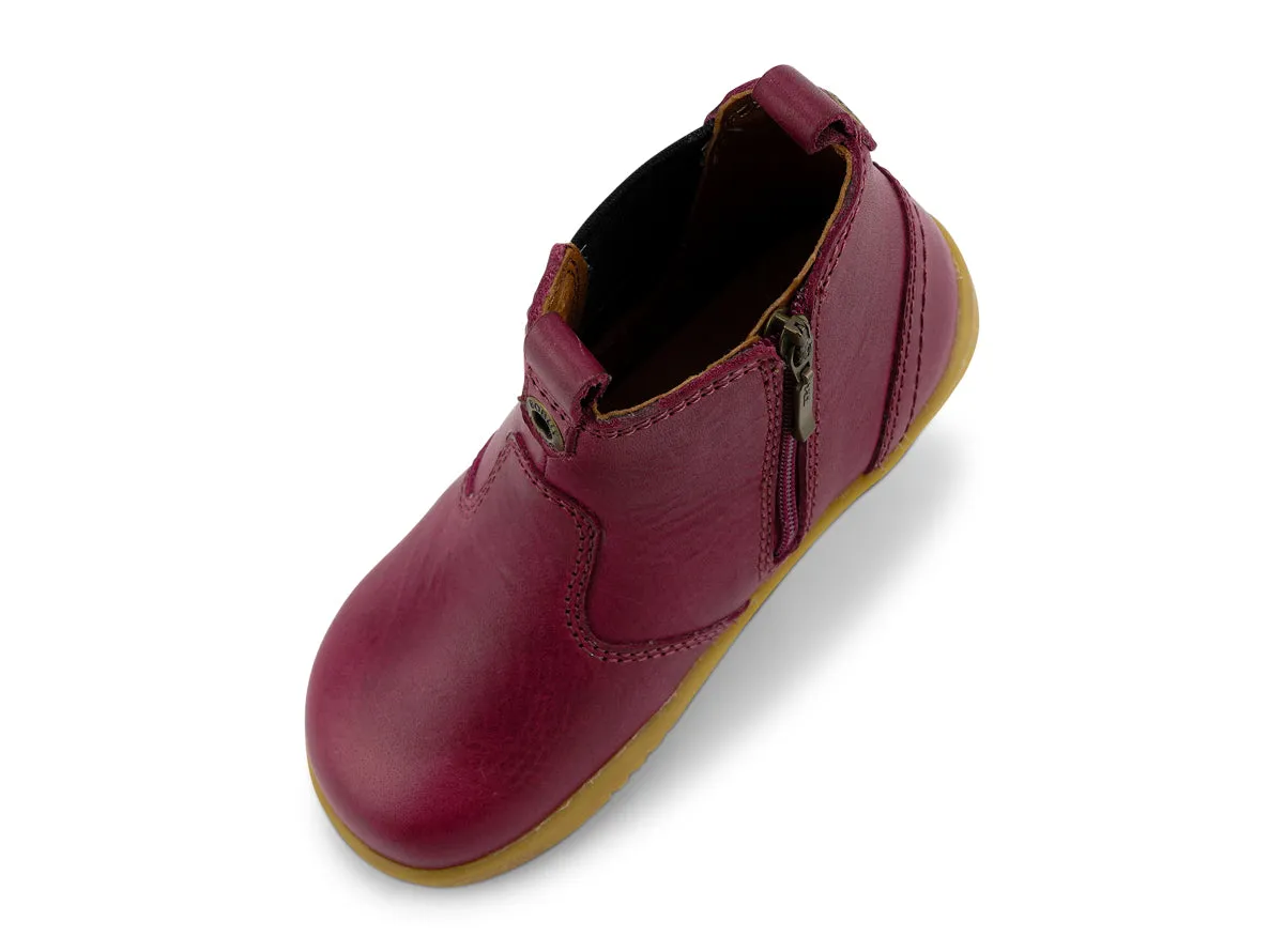 Bobux Jodhpur Girls Boysenberry Chelsea Boot