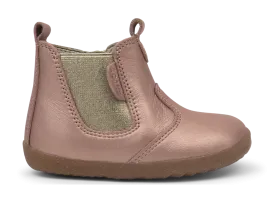 Bobux Jodhpur Girls Rose Gold Infants Chelsea Boot