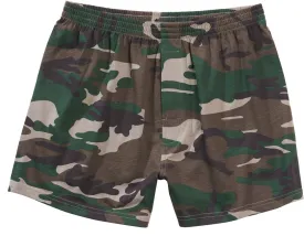 Brandit Elastic Waist Camouflage Shorts