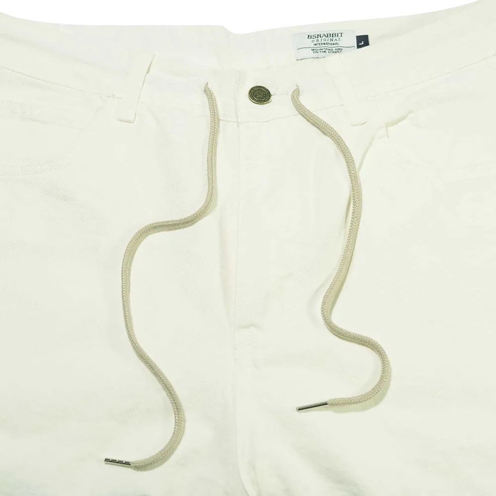 CARPENTER LOOSEFIT COTTON SHORT PANTS IVORY