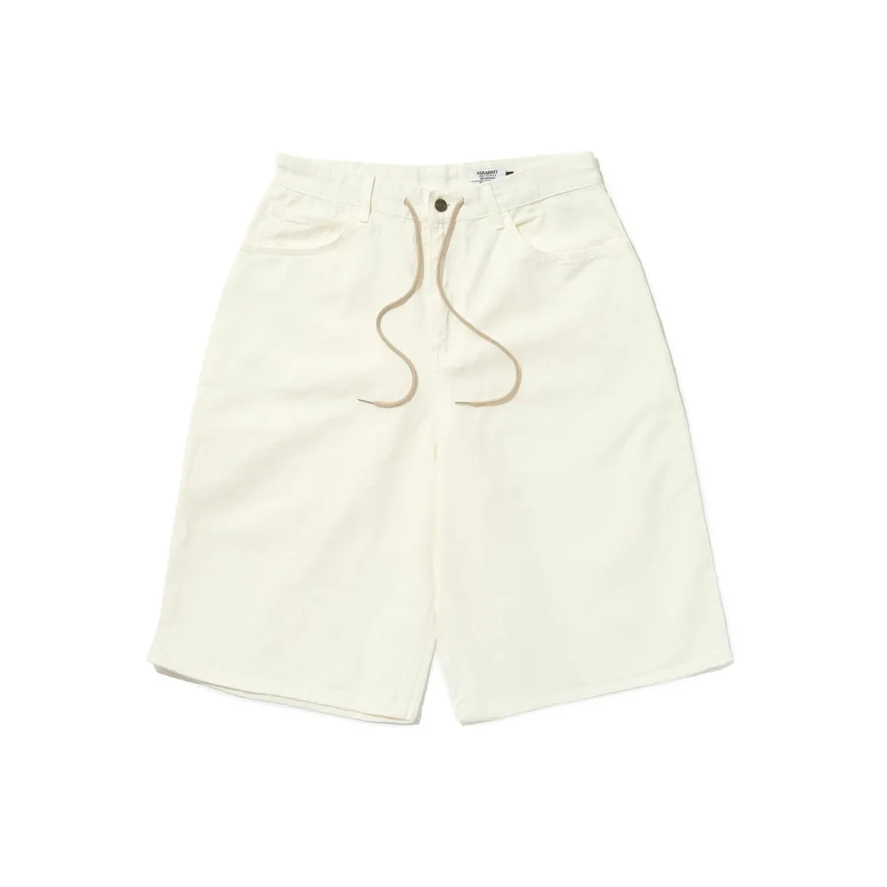 CARPENTER LOOSEFIT COTTON SHORT PANTS IVORY