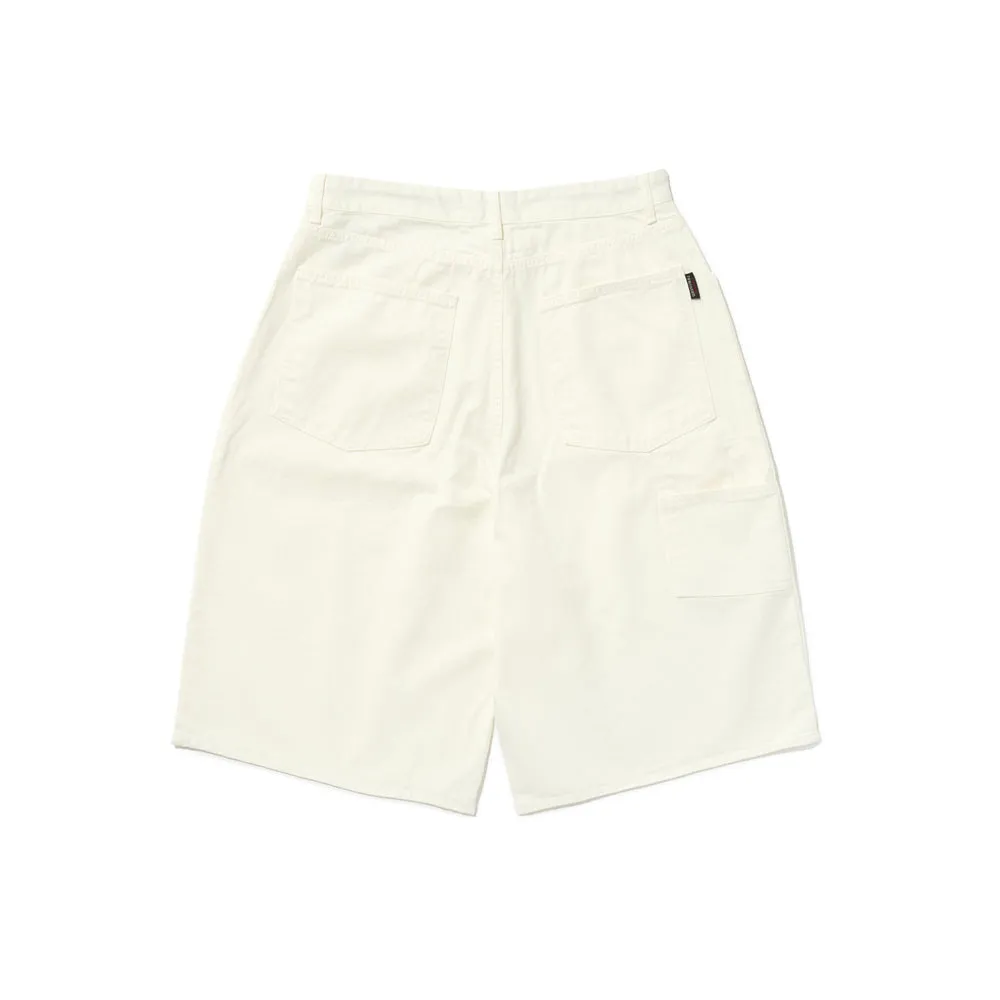 CARPENTER LOOSEFIT COTTON SHORT PANTS IVORY