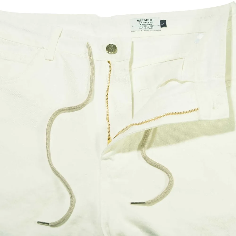 CARPENTER LOOSEFIT COTTON SHORT PANTS IVORY