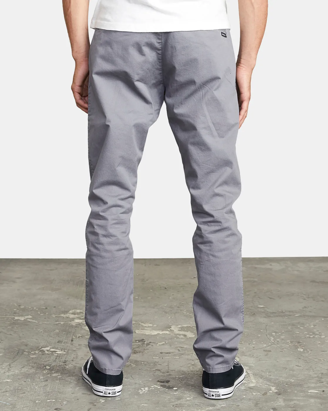 Dagger Slim Fit Chino Pants - Smoke