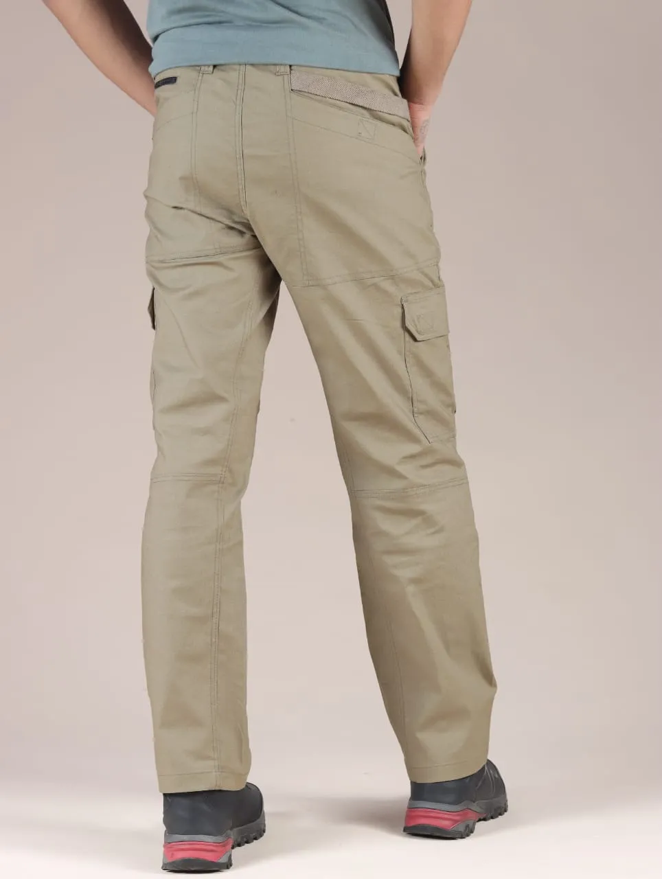 Durable and stylish cotton with multiple pockets Cargo by walkoutwear.(KHAKI)