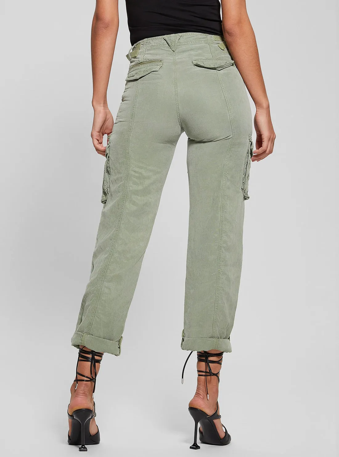 Eco Khaki Green Nessi Cargo Pants