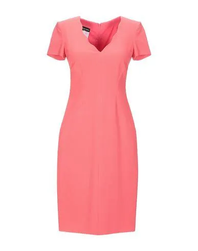 Emporio Armani Women Knee-length dress Coral 18 UK