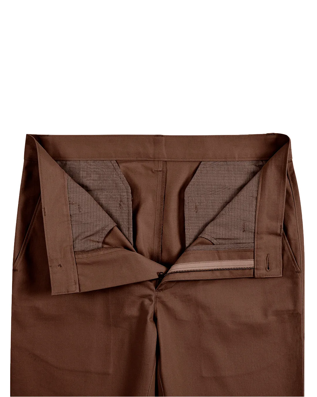 Genoa Chino Pant Chestnut Brown