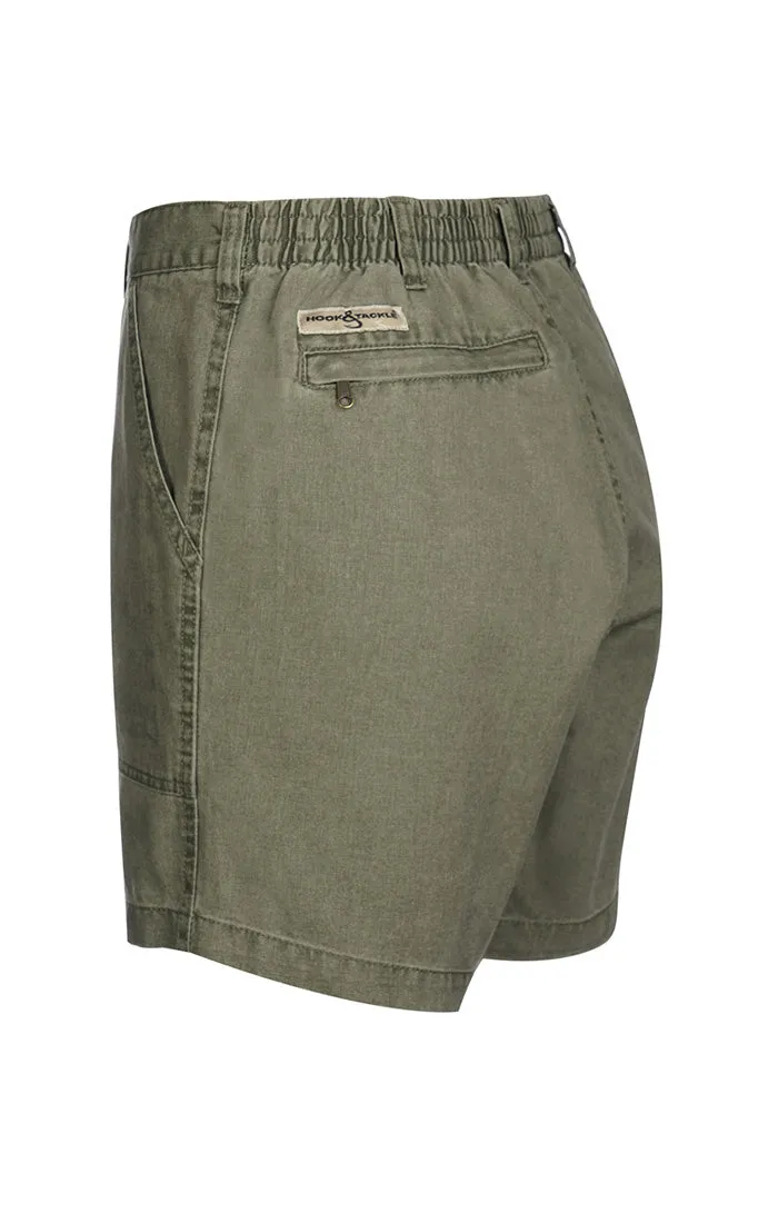 Hook & Tackle Beer Can Cargo | Cotton | Cargo Pocket | Fishing Short, Style#HTM019910