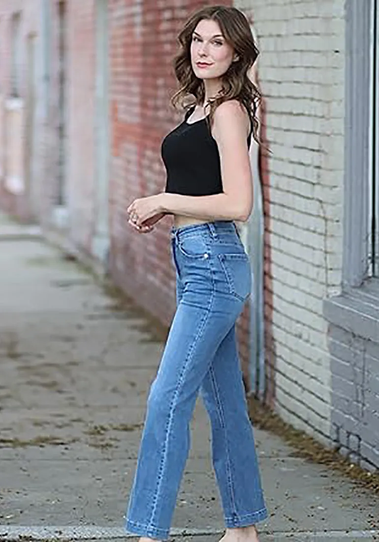 luvamia Wide Leg Jeans for Women High Waisted Baggy 90S Jeans Distressed Stretchy Denim Pants Trendy Stretch Jeans for Women Wide Leg Pants for Women Mom Jeans for Women