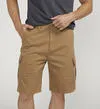 Men's Desert Khaki Cargo Essential Twill Shorts