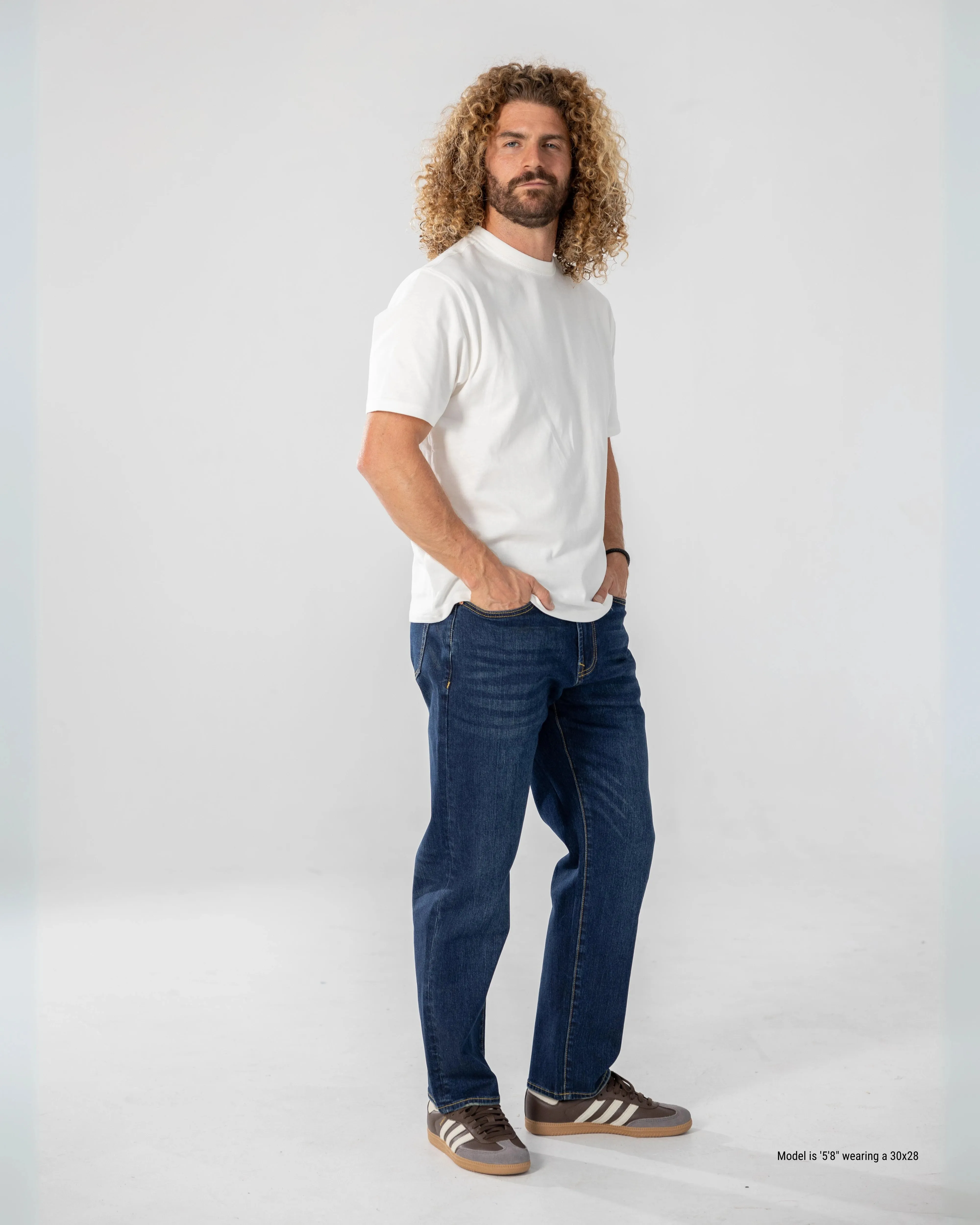 NQR Straight Fit Jeans for Shorter Men - FINAL SALE