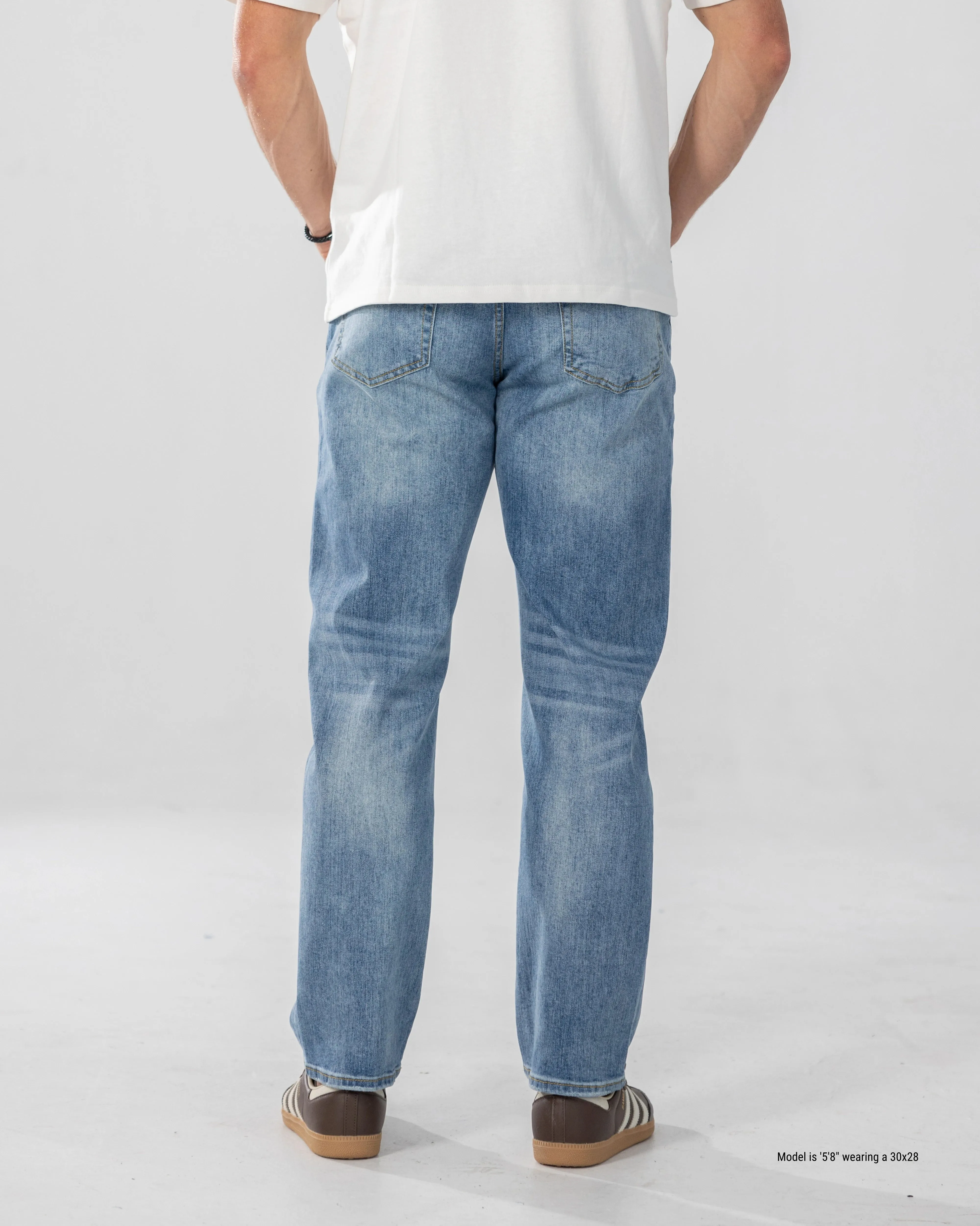 NQR Straight Fit Jeans for Shorter Men - FINAL SALE