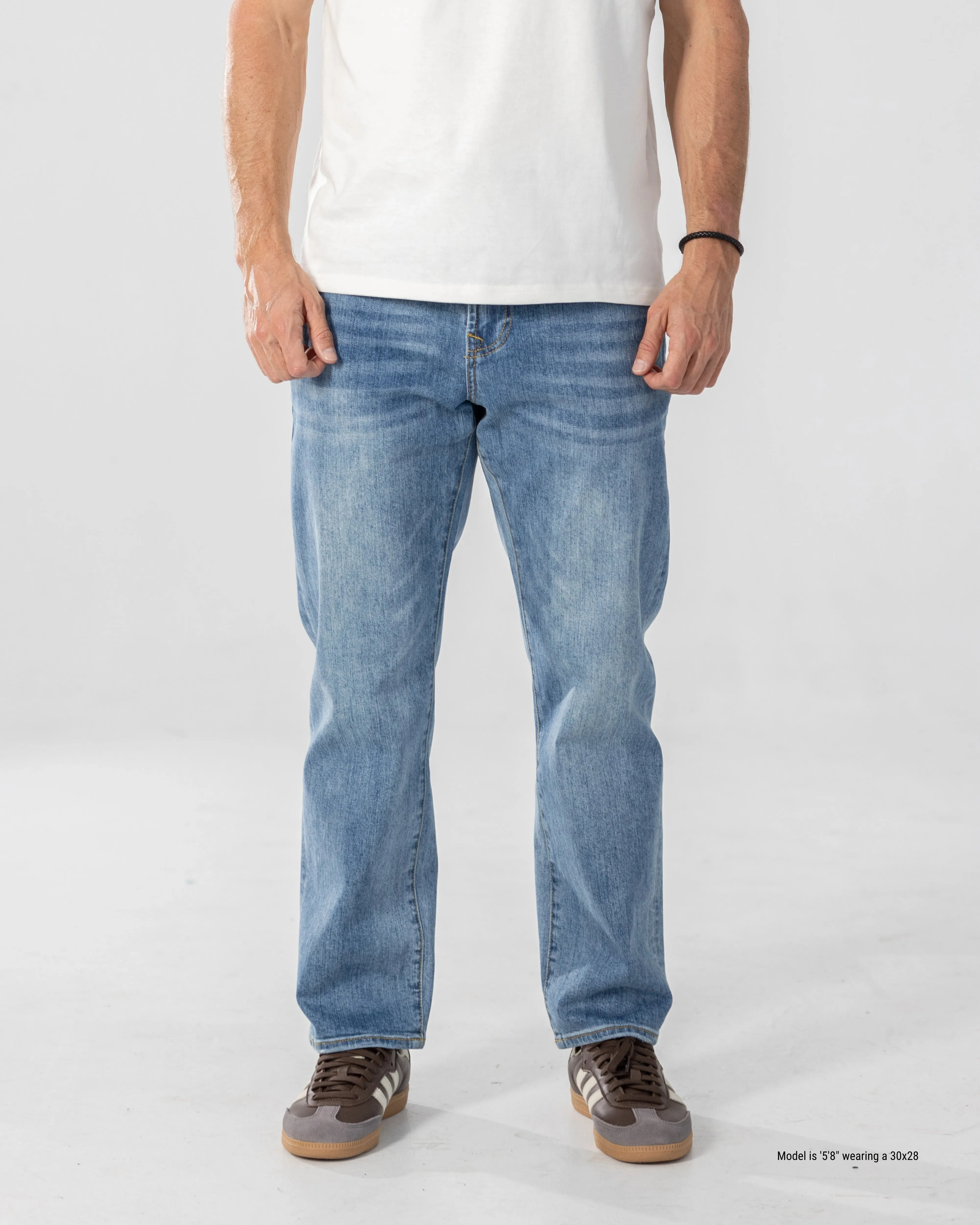 NQR Straight Fit Jeans for Shorter Men - FINAL SALE