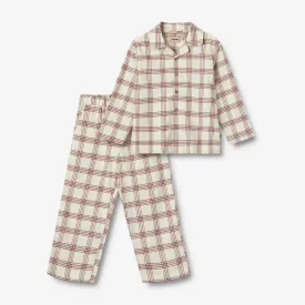 Pyjamas Madison - eggshell check