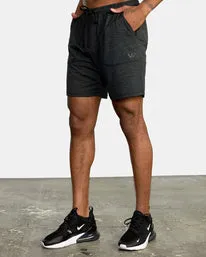 RVCA Cable Elastic  Walkshorts - Black Heather