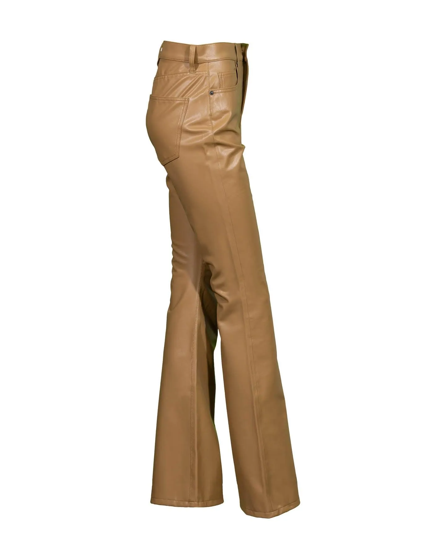 Veronica Beard Beverly Skinny Vegan Flare Leg Pant