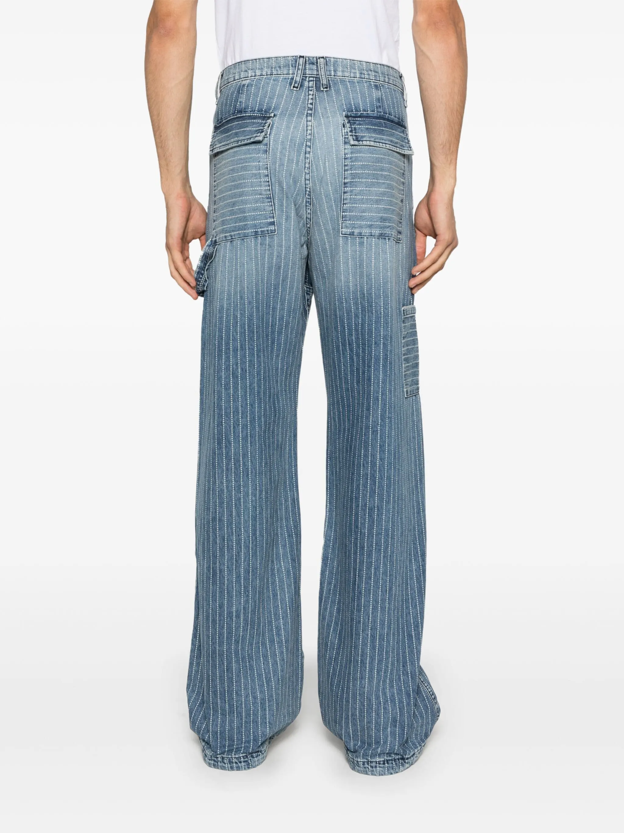 Wabash Denim Reza Double Knee Length Pants