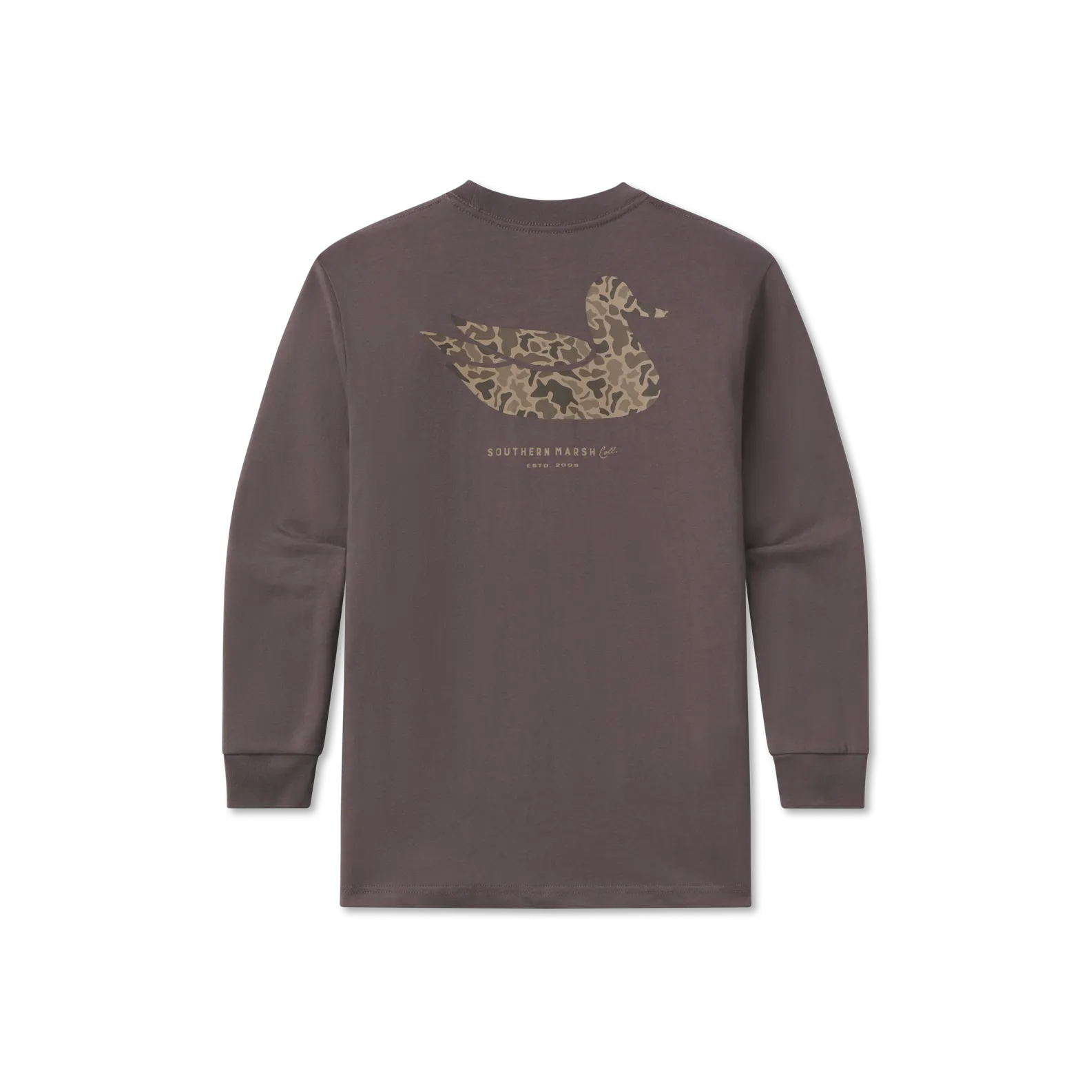 Youth Duck Originals Tee - Camo - Long Sleeve